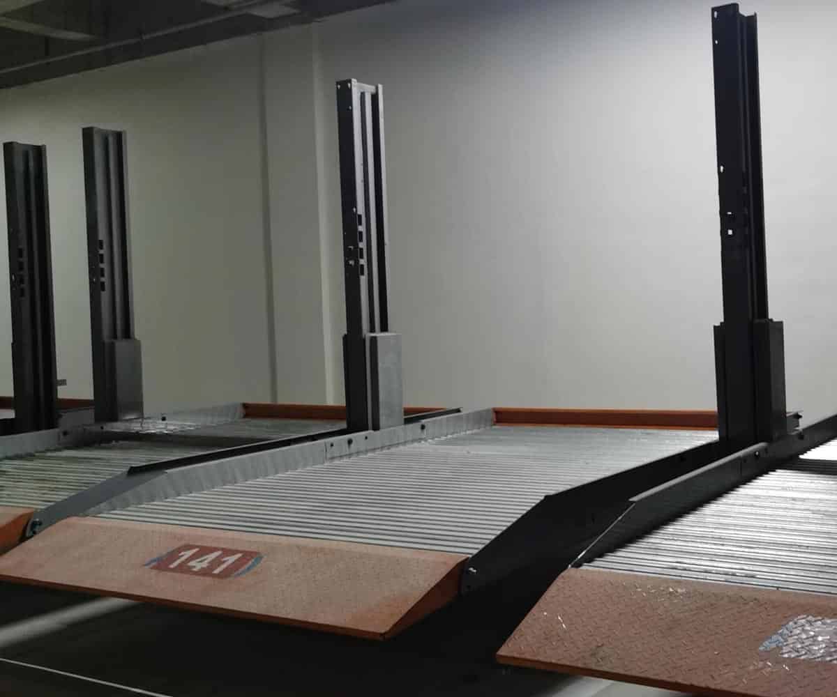 雙層升降式機械式立體停車設(shè)備過驗收